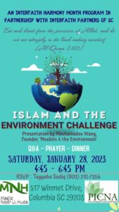 Islam and the Environment Challenge